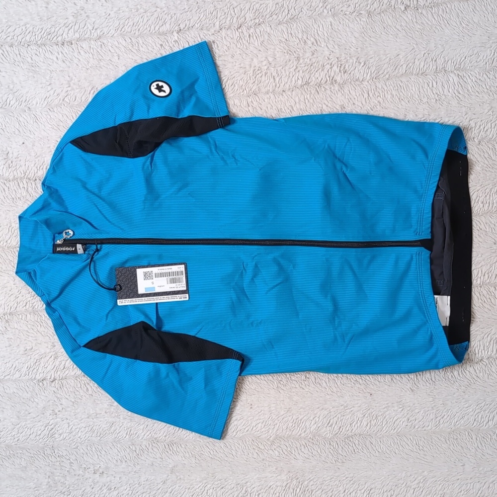Assos Mille Rally SS Jersey NWT Corfu Blue Women's S